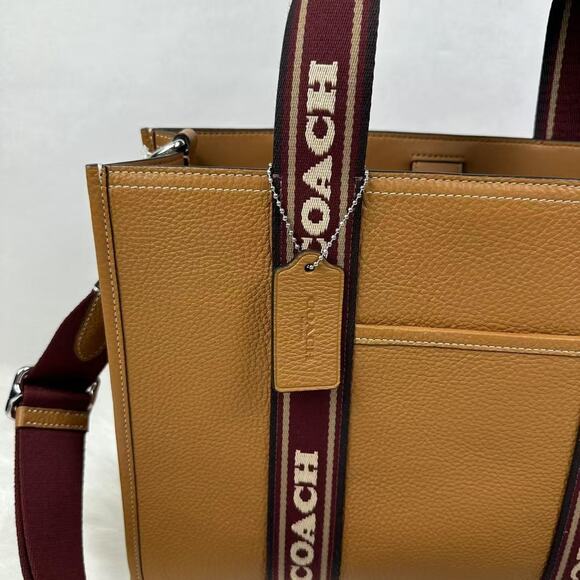 Coach Smith Tote Crossbody Bag In Leather/Silver/Penny Multi Cu997 NWT - Picture 9 of 10